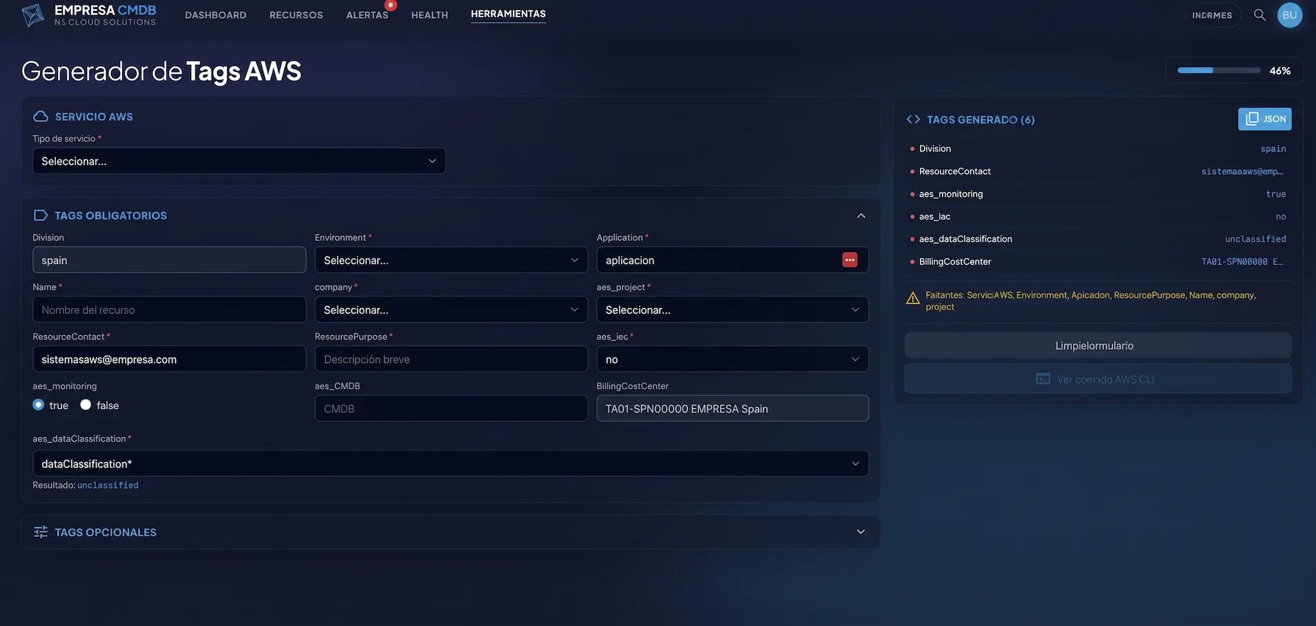Galería 9 — AWS CMDB